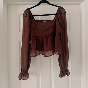 Abercrombie Emerson Long Sleeve Top